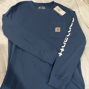 BOYS size large carthart long sleeve shirt